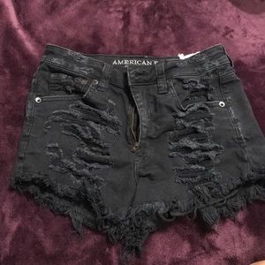 american eagle jean shorts
